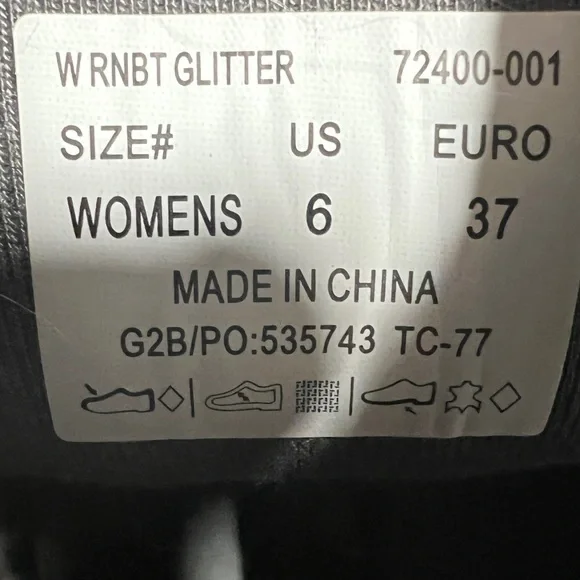 Bogs Women's Waterproof Rain Boots -Black Glitter - Picture 10 of 13